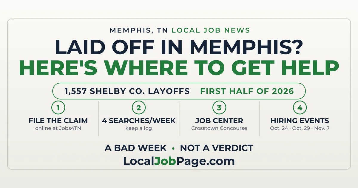 Laid Off in Memphis? Where to Get Help as 2026 Layoffs Pile Up