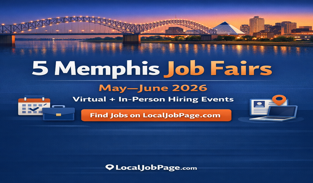 5 Memphis Job Fairs & Hiring Events Coming Up in May–June 2026